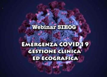 WEBINAR SIEOG – Emergenza COVID19:  gestione clinica ed ecografia