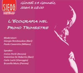 L’Ecografia nel Primo Trimestre