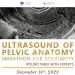 Ultrasound of pelvic anatomy: marathon for solidarity