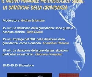 Webinar Sieog – Il nuovo manuale metodologico: la datazione della gravidanza