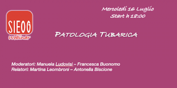 Webinar SIEOG Regione Abruzzo – Patologia Tubarica