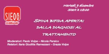 Webinar SIEOG giovani di Dicembre 2025 – Spina bifida aperta: dalla diagnosi al trattamento