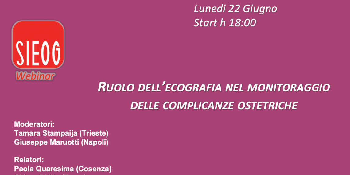 Webinar SIEOG giovani di Giugno 2026